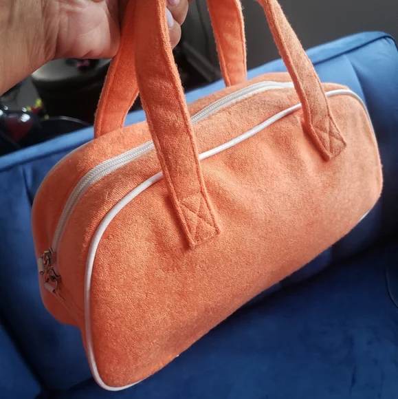 FALL TREND - Bowling/Motorsport Handbag - Terry Cloth - Picture 2 of 5